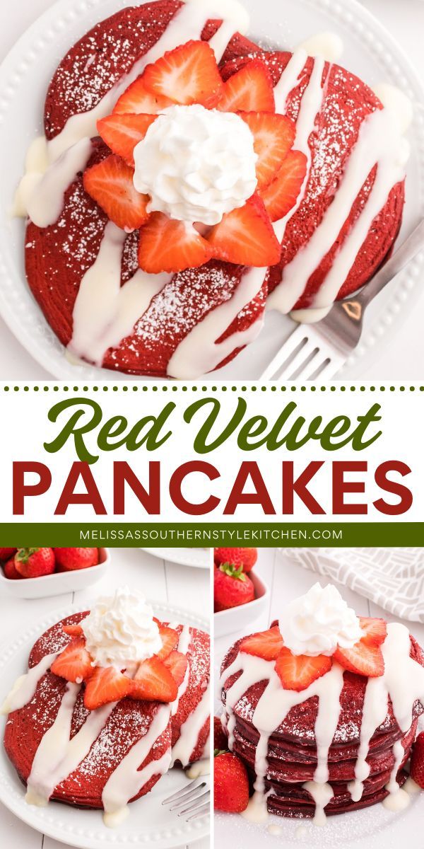 Homemade Red Velvet Pancakes: A Decadent Breakfast Dessert